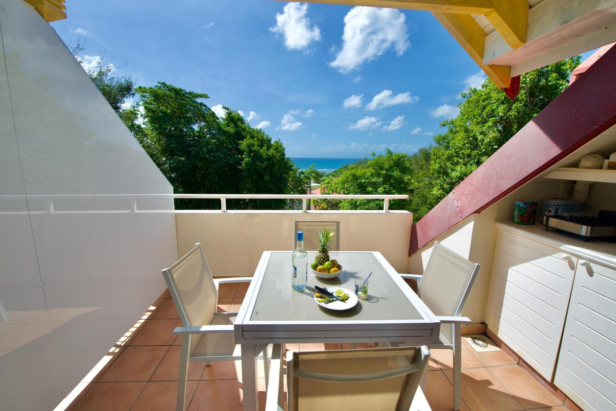 Studio Olia A P&V - Plages, Piscines Et Vue Mer! Sainte-Anne  Exteriér fotografie