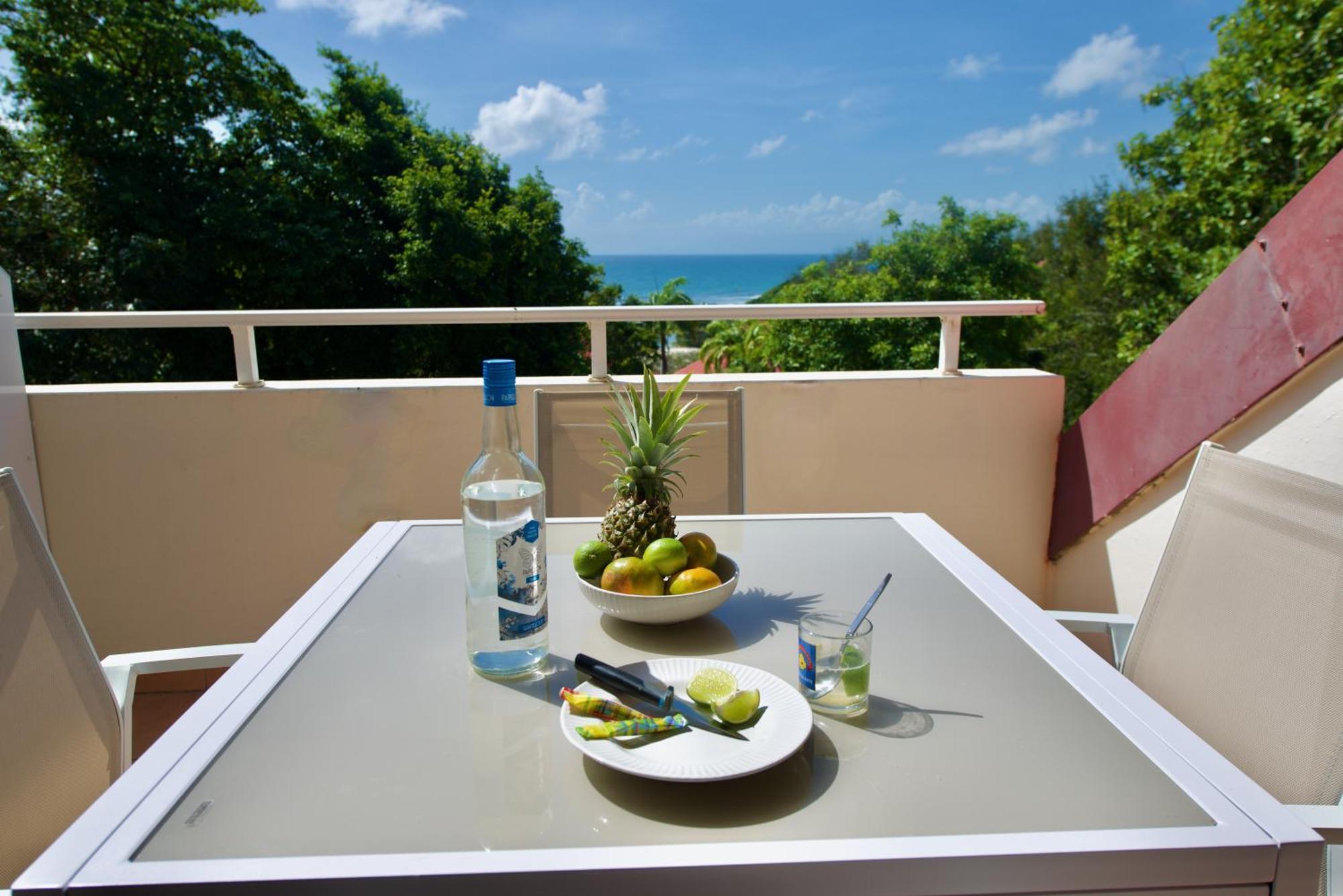Studio Olia A P&V - Plages, Piscines Et Vue Mer! Sainte-Anne  Exteriér fotografie